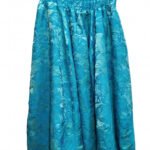 Gonna broccato luxury