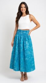 Gonna broccato luxury - Image 2