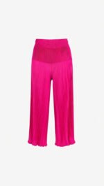 Pantaloni-gonna plissettata midi-maxi