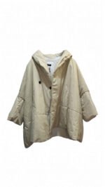 Giacca puffer oversize bianco