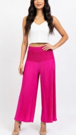 Pantaloni-gonna plissettata midi-maxi - Image 2