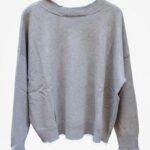 Maglione beige oversize