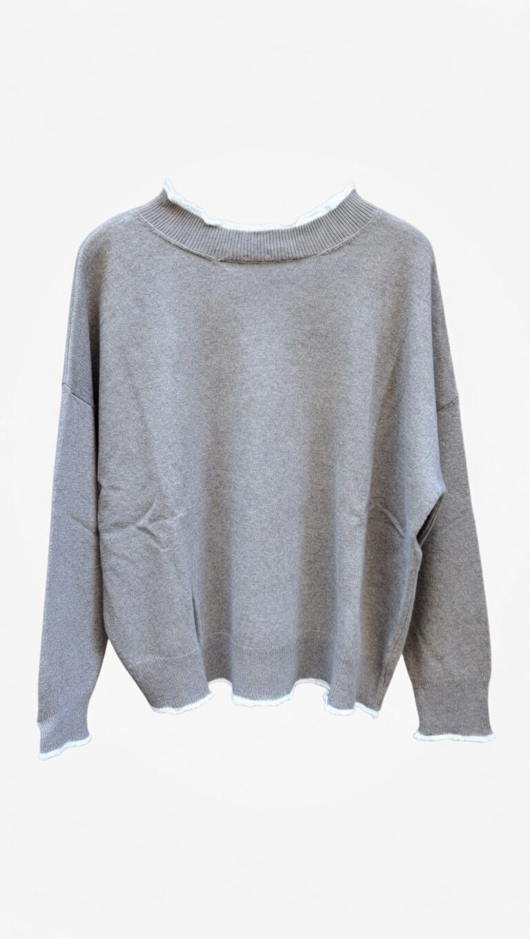 WhatsApp Image 2026-04-09 at 15.58.31 (1) Maglione beige oversize - Image 1