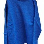 Maglione blu elettrico