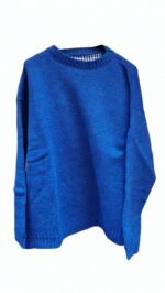Maglione blu elettrico