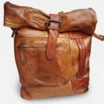 Zaino marrone roll-top