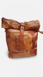 Zaino marrone roll-top