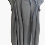 Vestito midi grigio
