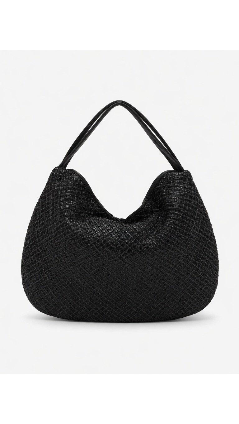 WhatsApp Image 2026-04-15 at 16.56.34 Borsa hobo di colore nero invecchiato - Image 1