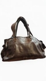 Borsa hobo marrone moro raffinata - immagine 2