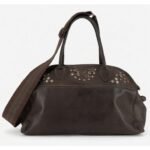 Borsa hobo marrone moro raffinata