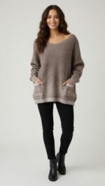 Maglioncino d shell, spray, starfish, orange - Image 2