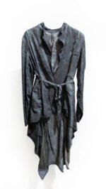 Giacca wrap grigio antracite